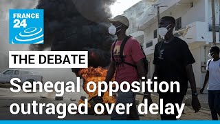 Democracy on hold Senegal opposition outraged over plan to delay election • FRANCE 24 English [upl. by Nyrual643]