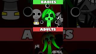 Incredibox Sprunki BABIES Phase 3 VS Original Sprunki Phase 3 HORROR VERSION 😭 [upl. by Ankney]