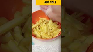 Oven Baked Golden Fries easyrecipe shorts fries potato [upl. by Andri]