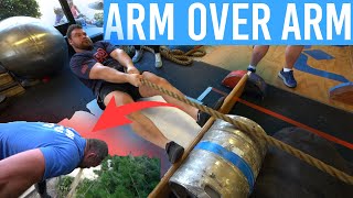 Heavy Arm Over Arm With The Exergenie  5 Weeks To Arnold Barcelona [upl. by Iden]