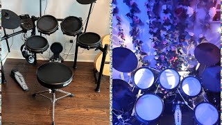 Alesis Nitro mesh VS Simmons Titan 50 [upl. by Ujawernalo174]