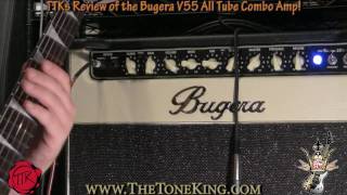 Bugera V55 Vintage 55 Tube Combo Amp Review [upl. by Darryn702]