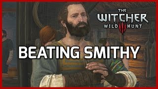 Witcher 3 Fists of Fury Beating Smithy [upl. by Elacsap]