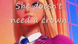 Barbie in a Princess Charm School  You Can Tell Shes A Princess Lyricswmv [upl. by Seabrooke]