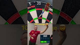 Can I average 100 over 10 visits darts 180 bullseye charliemurphy50 [upl. by Nuawtna]