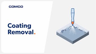 Coating Removal with Comco MicroBlasting Equipment [upl. by Nelleus]