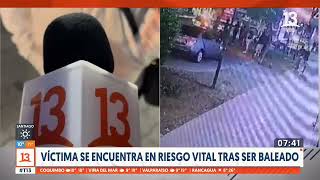 Un motorista fue baleado en el parque Bustamante víctima se encuentra en riesgo vital [upl. by Atterrol791]