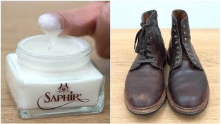 Saphir Renovateur Review  Is It the Worlds Best Boot Conditioner [upl. by Esirahc]