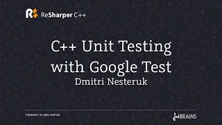 C Unit Testing with Google Test Tutorial [upl. by Siletotsira217]