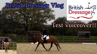 BRITISH DRESSAGE VLOG Join us for a day competing Crazy ponies [upl. by Cheryl]