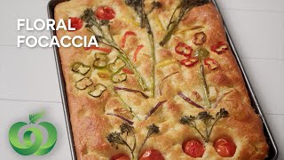 Floral Focaccia [upl. by Wilkinson]