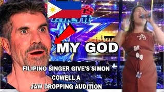 Early Release🇵🇭Filipino Singer Crowd The World  Foolish Heart  Agt Audition [upl. by Kcirrez]