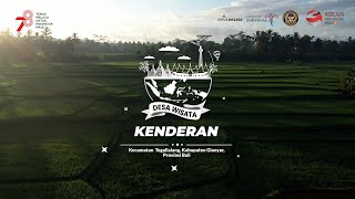 Desa Wisata Kenderan Kabupaten Gianyar Provinsi Bali [upl. by Nolyag225]