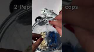 Peptide Muscle Recovery Smoothie Energize Recover amp Detoxify Recipe in Description pepts [upl. by Kramlich]