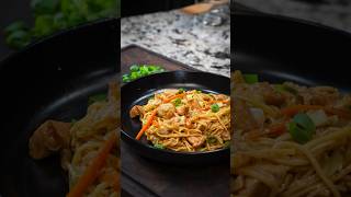 Easy Chicken Chow Mein 🍜 Full recipe on my site QuickMeals chickenchowmeinrecipe [upl. by Teplitz711]