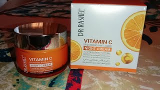 Night Cream Dr Rashel Vitamin C For Brightening And Whitening creamj Aysha beauy and vlog [upl. by Mildred]