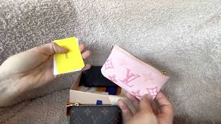 Louis Vuitton Unboxing  Gradient Key Pouch  By The Pool 2023 [upl. by Reivad]