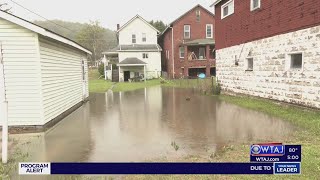 Flooding closes roads causes restrictions across Central Pennsylvania [upl. by Ednargel225]