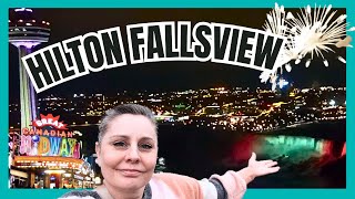 The Hilton Fallsview Niagara Falls Hotel 2 Room Suite [upl. by Cletus]