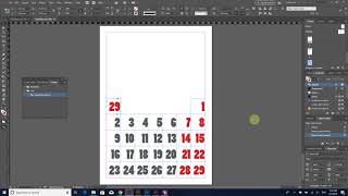 Create calendar automatically in inDesign CC with calendarNalivator [upl. by Yelhsa]