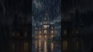 Rain amp lightning for tranquilizers during sleep rain rainsoundsforsleeping [upl. by Butterworth]