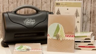 DIY  Prägen mit der Texture Boutique von Stampin Up [upl. by Frere]