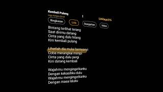 Kembali Pulang  Lagu Kangen Band liriklagu lirikvidio lyrics lirik [upl. by Simona]