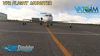 MSFS 2020 VFR TRAFFIC PATTERN MUNSTER day32  VFR FLIGHT MSFS2024 live vatsim [upl. by Osicnarf]