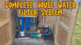 Whole House Water Filter System Installation [upl. by Anibla967]