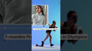 7 months Pregnant Athlete Competes in Olympics 2024 olympics facts shorts beautiful [upl. by Eilis]