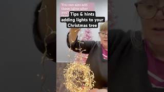 Christmas tree lights decorating tips christmas christmastree christmaslights pinkchristmas [upl. by Ayekel]