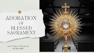 Adoration of the blessed Sacrament [upl. by Frame157]