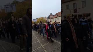 demofürvielfalt niewiederistjetzt fulda demo am 26102024 [upl. by Anelam]