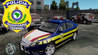 GTA IV  PRF  Policia Rodoviária Federal em ação [upl. by Karolina]