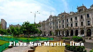 Plaza San Martin LimaPeru [upl. by Ayouqes]