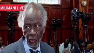 Watch Lawyer Khaminwa roars as He defends Impeached Gachagua demand justice from Koome [upl. by Ladonna]