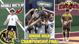 MICD UP JUNIOR HIGH SCHOOL FINALS CHARLES CARROLL VS DDEMS  4K SOCCER HIGHLIGHTS [upl. by Ardnak290]