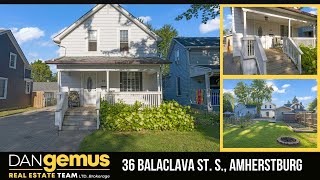 36 Balaclava St S Amherstburg [upl. by Arekat741]