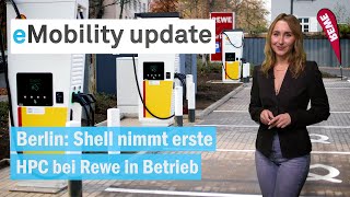 HPCLaden bei Rewe  Botree Cycling baut in Brandenburg  DCLader m Diagnose  eMobility update [upl. by Leeanne]