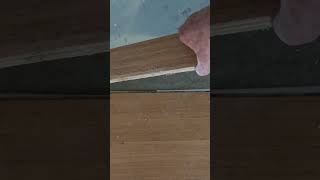 Slope your timber floor down to the tile [upl. by Cumine]