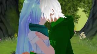 MMD SAY SOMETHING IM GIVING UP ON YOU  Travis and Katelyn aphmau [upl. by Atila]