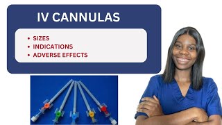 INTRAVENOUS CANNULAS [upl. by Hoxie801]