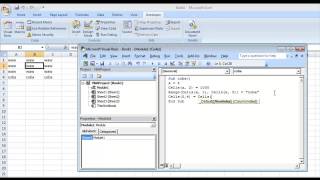 VBA Excel Dasar 6  Cells dan Range dengan Variable [upl. by Lynne]