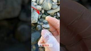 Very expensive stone 🤷‍♂️🪨 real beach ytchannel satisfying stone nature [upl. by Lairbag]