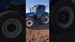 New Holland Td75 tractor farming agriculture shorts tochen [upl. by Mohun180]