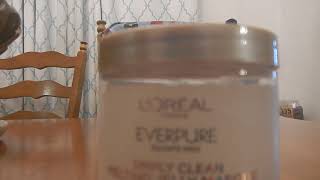 LOREAL EVERPURE SIMPLY CLEAN MELTING JELLY MASQU FOR HAIR HONEST REVIEW [upl. by Gereron]