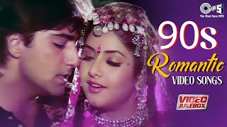 90s Romantic Video Songs  Bollywood Hindi Love Songs  Monsoon Special Romantic Songs Jukebox [upl. by Epoh]