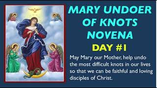 quotMary Undoer of Knots Novena  Day 1quot [upl. by Johnathan104]