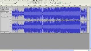 Anna教學 Audacity 教學  如何將音樂中的人聲去除 [upl. by Woodford]