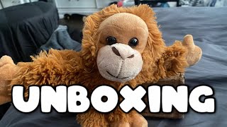 Wild Republic Huggers Orangutan Plush Unboxing [upl. by Damick]